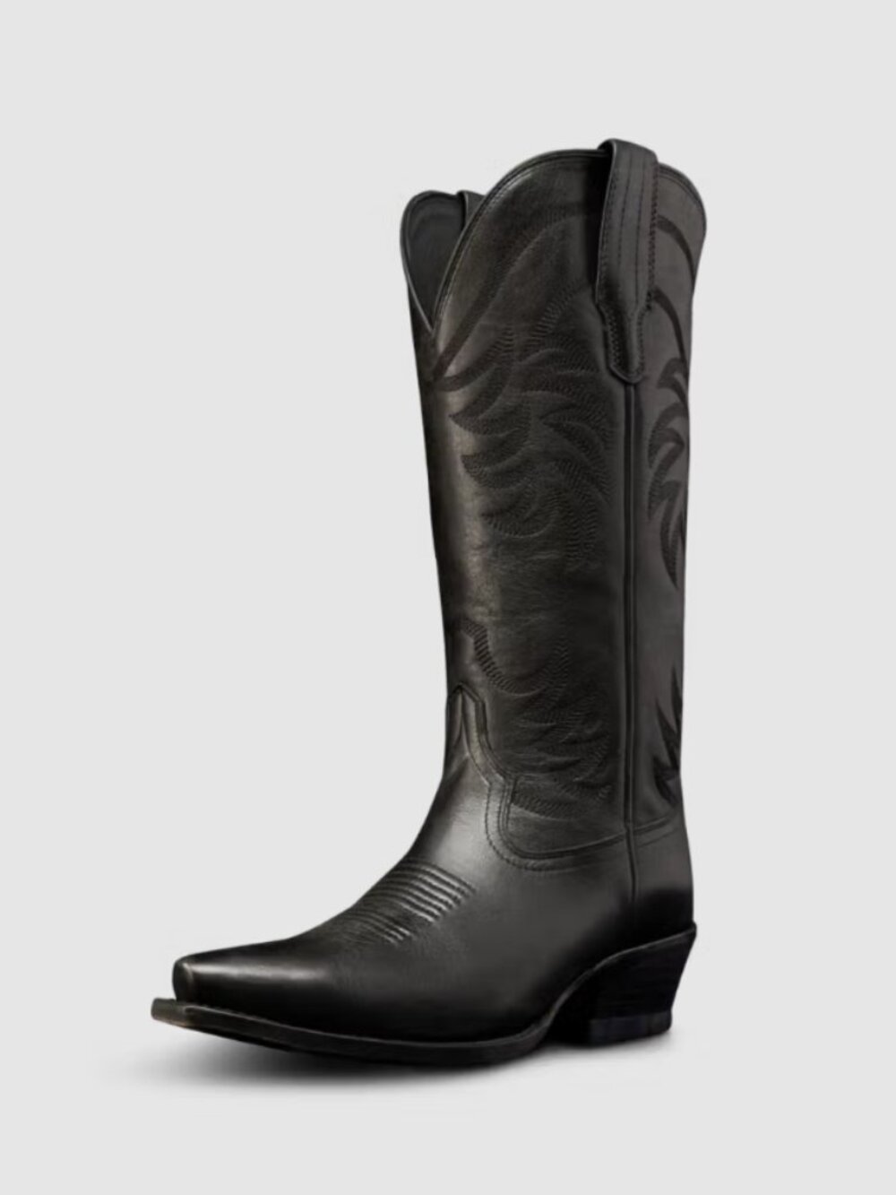 Tecovas The Annie Midnight Calfskin Cowgirl Boot